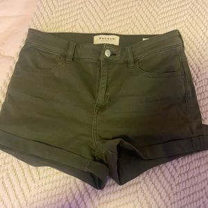 PacSun super stretch shortie jean shorts
